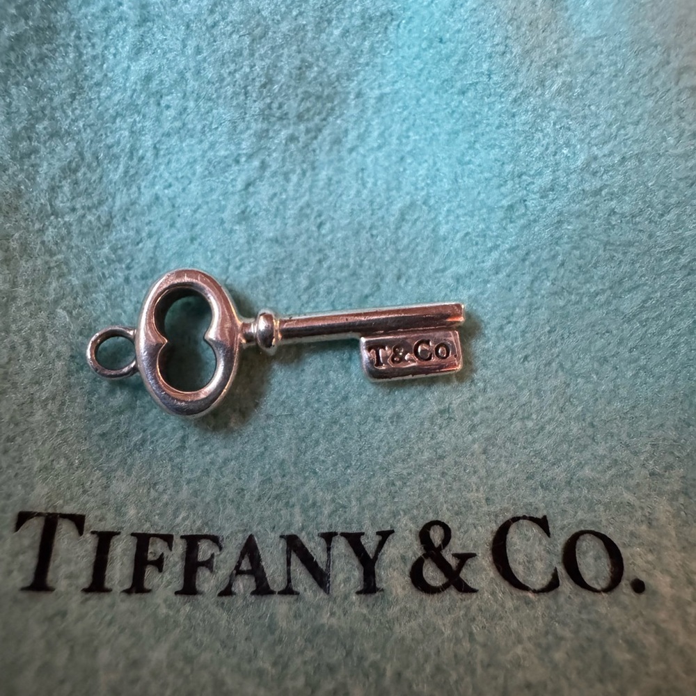 Tiffany & Co. Silver Key Charm